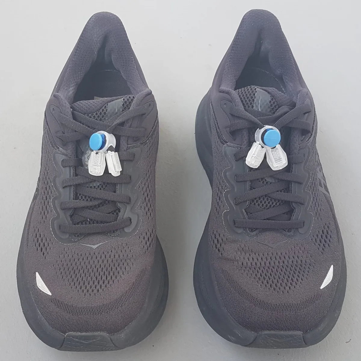 HOKA Original HOKA Running Shoes, BONDI 9 Wide Model, Cool Triple Black Colorway Sneakers, RETAIL $269, Cosmopolitan, HOKA ONE ONE from France, US 9.2E, UK 8.5, EUR 42 2/3, JP 27, Timeless Appeal, Urban Style, Sophistication, Streetwise, Everyday Shoes - Photo 9