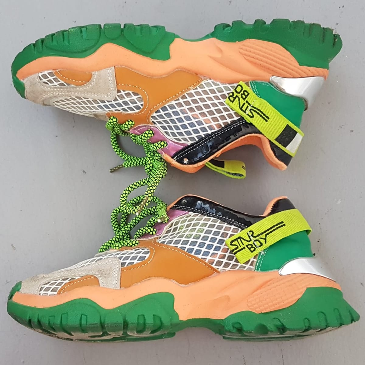 STNR STNR Chunky Designer Shoes, Cool Steve Madden Model, Cosmopolitan, US 7, UK 5, EU 38, CM 235, Sleek Colorful Sneakers, Sporty, Active Lifestyle, Streetwise, Pop Culture, Urban Style, Sophistication, Cult Street Fashion, Timeless Appeal - Photo 4