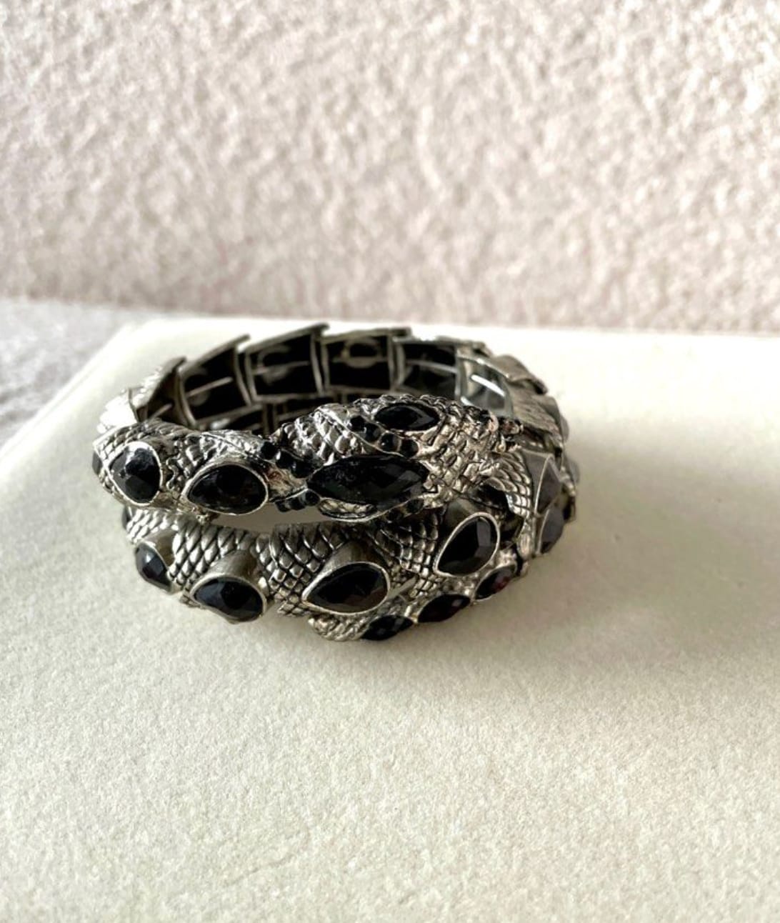 Edgy Snake Motif Bracelet