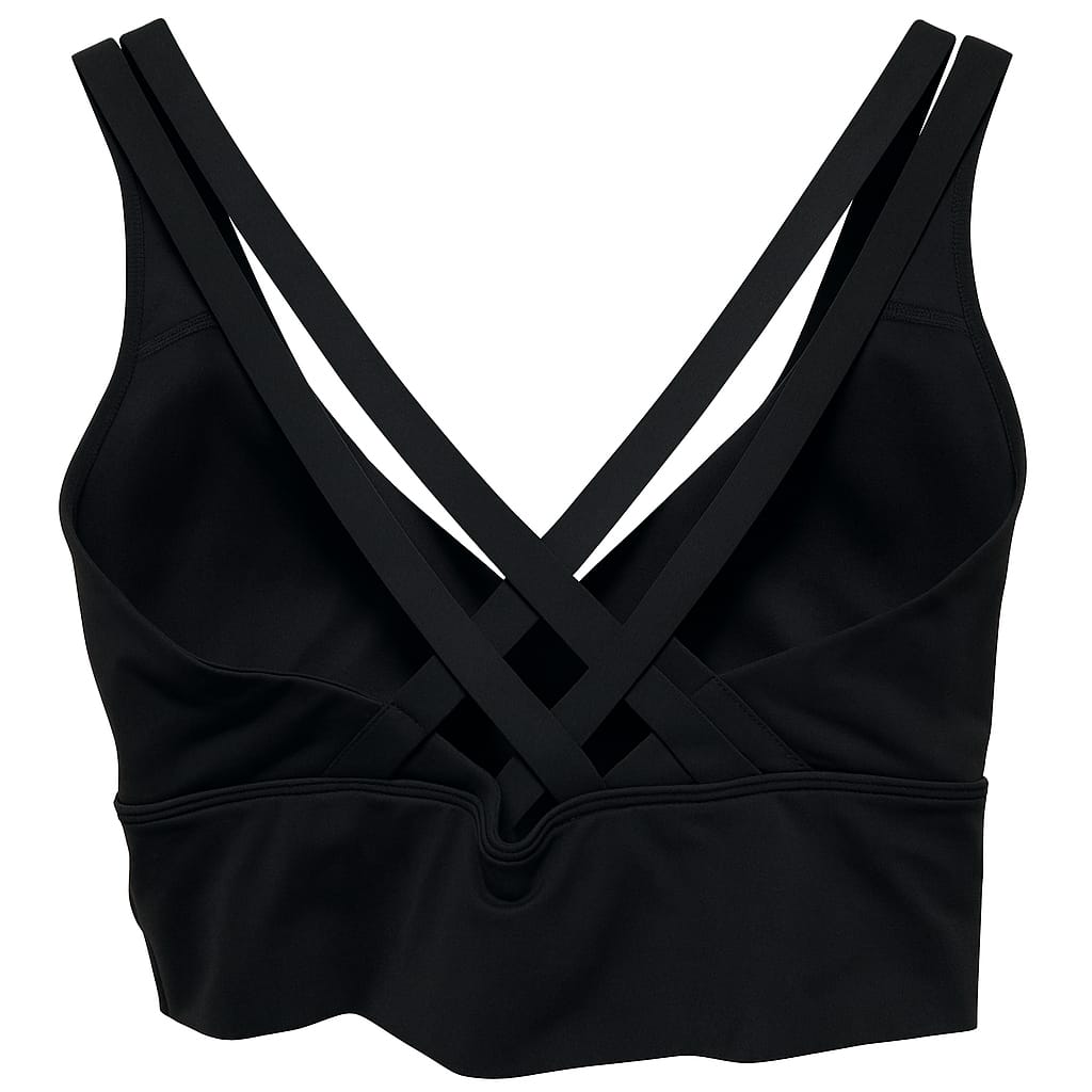 Puma PUMA Minimalist Black Strappy Sports Top  (UK 12) - Photo 3