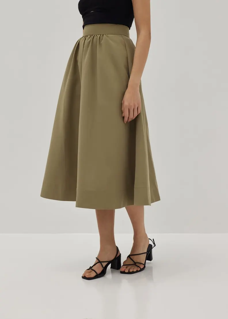 Love, Bonito Love Bonito Paige Pleat Flare Skirt - Photo 3
