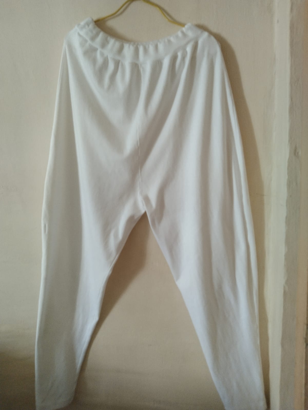 Comfy White Relaxed Pants