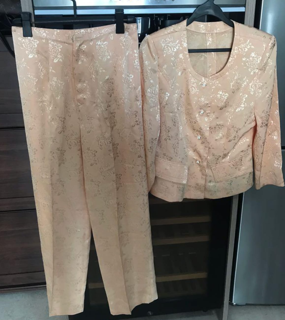 Elegant Brocade Suit Set