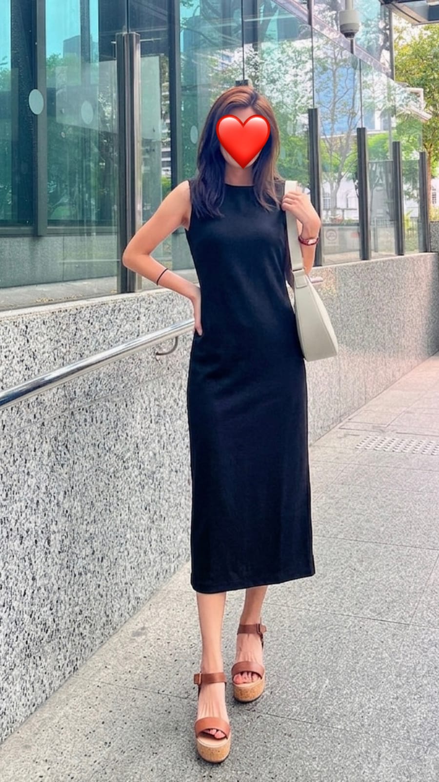 Uniqlo Uniqlo Crepe Jersey Sleeveless Dress