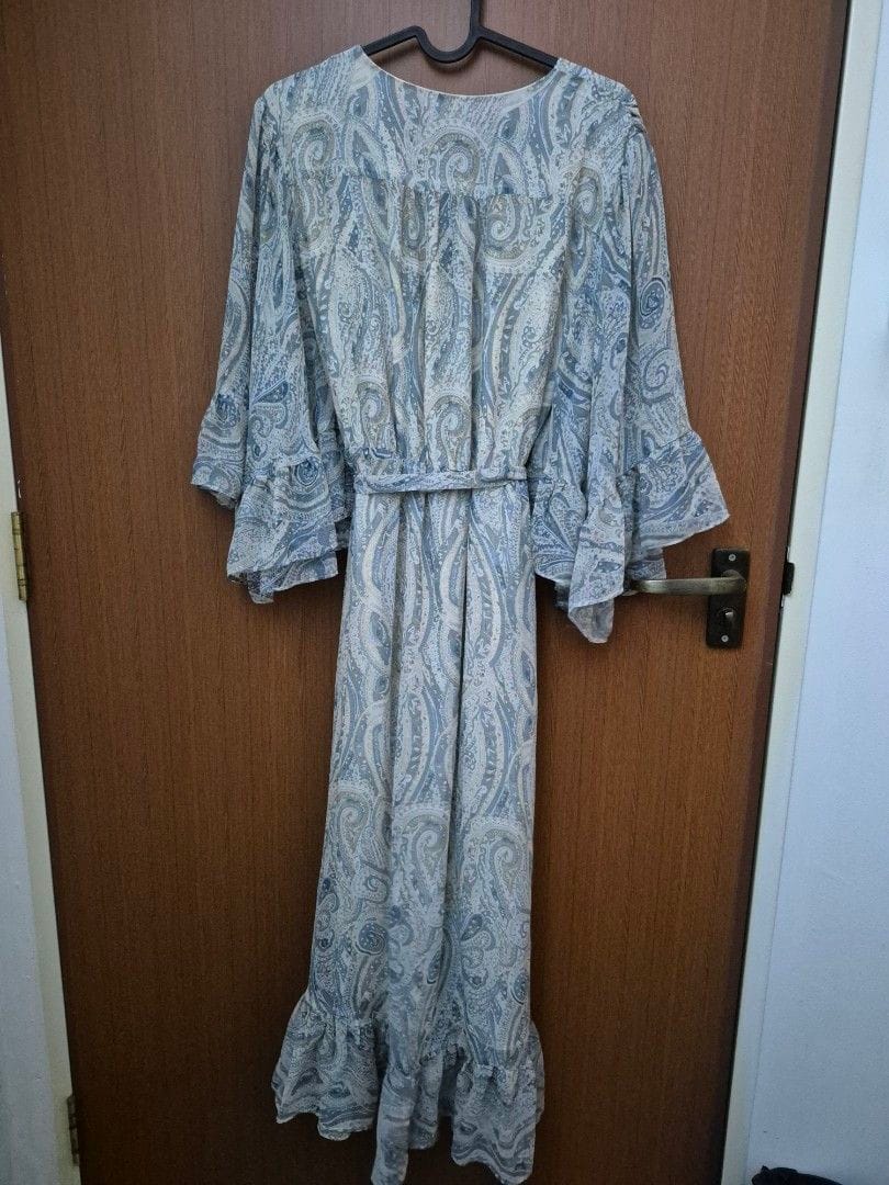 FORCAST Brand New Forcast Paisley Print Maxi Dress (Size 8) - Photo 2
