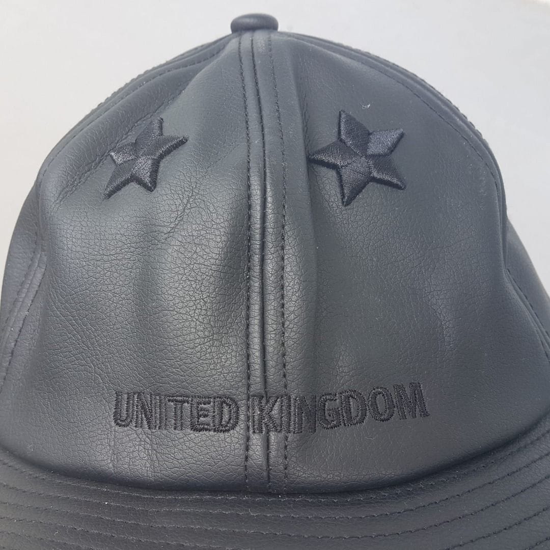 Luxury BOY LONDON Bucket Hat, UNITED KINGDOM, STAR Motif, Cool Black Leather Hat, Shadow Hat, Sleek Model, Urban Style, Sophistication, Timeless Appeal, Hip Hop, Rock Star, Sporty Top, Sailing, Boat, Yacht, Racing, Road Trip, Summer Holiday, Pop Culture - Photo 8
