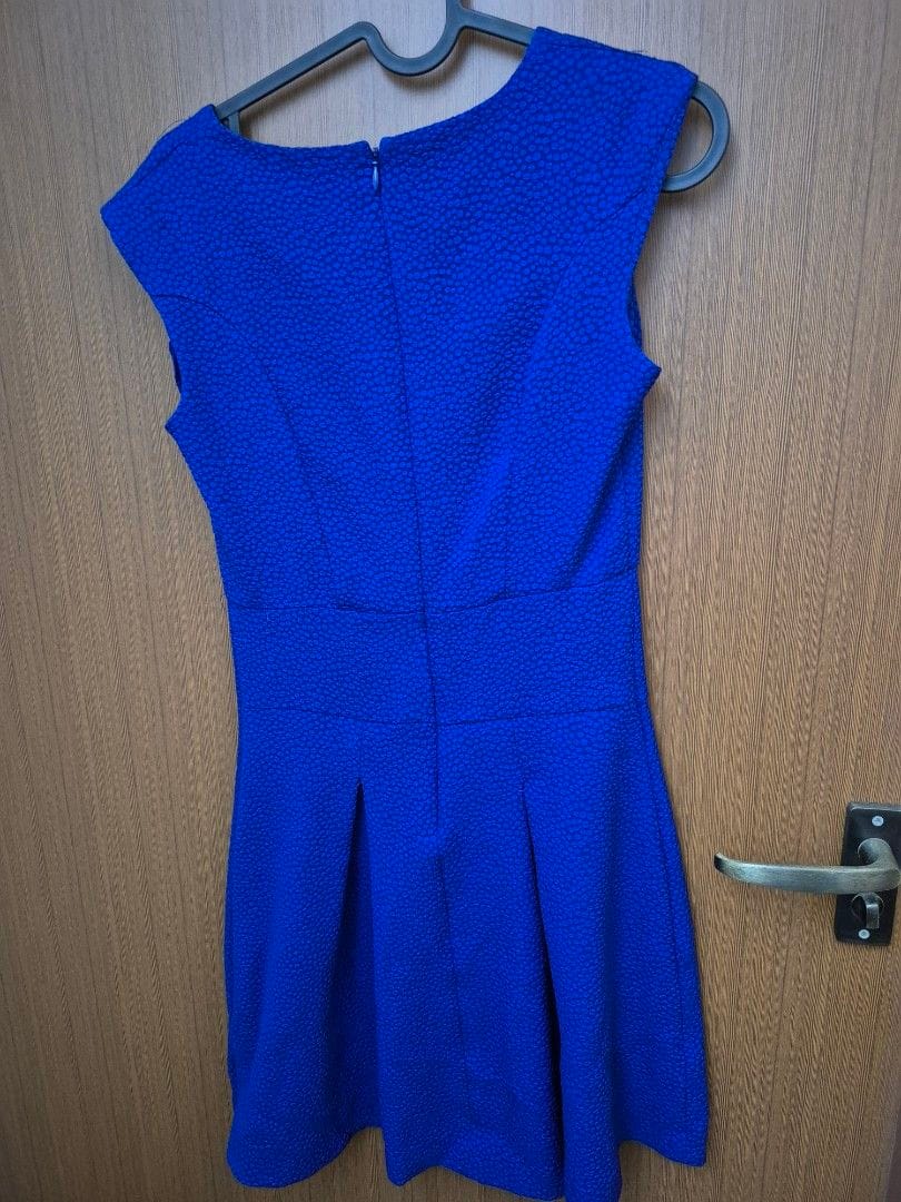 Mango ✨ Cobalt Blue Mango Dress - XS - Photo 3