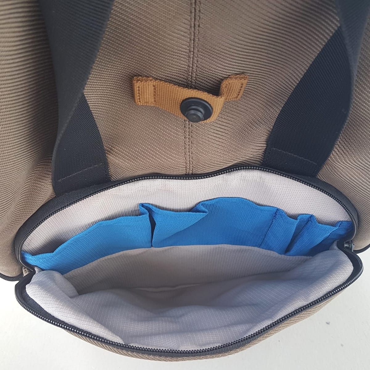 Crumpler Original CRUMPLER Backpack, Cool Abacus Model, Rucksack, Haversack, Cosmopolitan, Roll-Top, Continental, Duffel Bag, Sleek Khaki & Black Design, Urban Style, Sophistication, Timeless Appeal, Pop Culture, Traveler, Backpacker, Streetwise - Photo 8