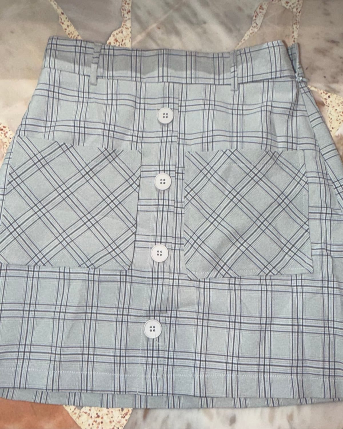 playdress checkered chic plaid skirt
