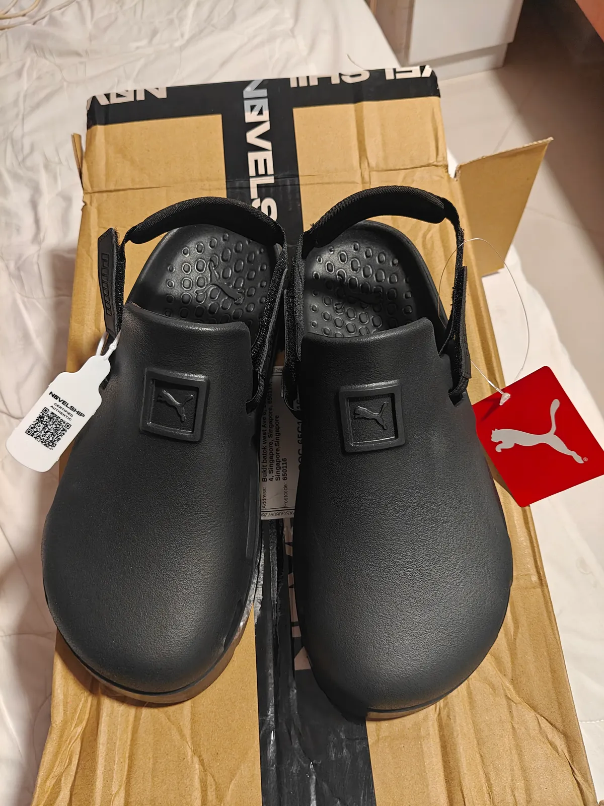 Brand New PUMA Shibui Mules Triple Black