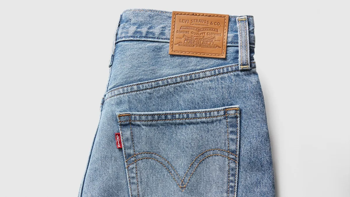 Levis Womens Ribcage Wide Leg Jeans