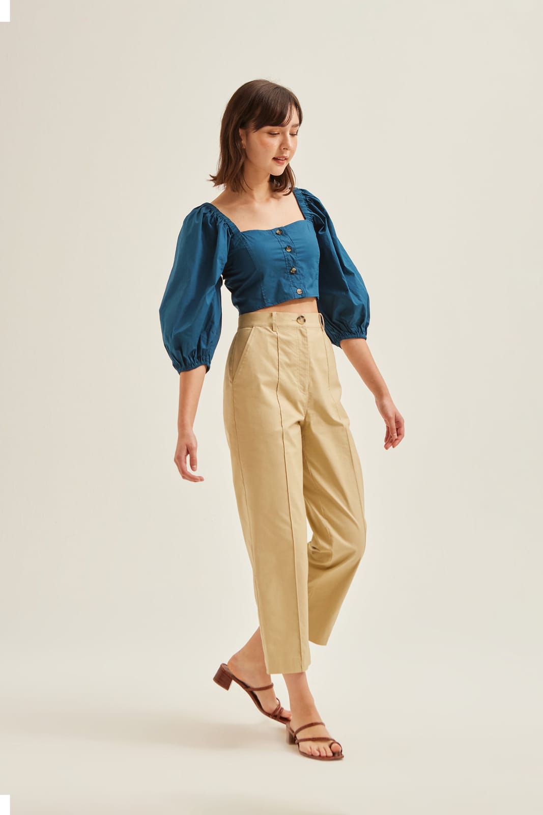 Our Second Nature Our Second Nature OSN Pintuck Straight Leg Pants - Photo 3