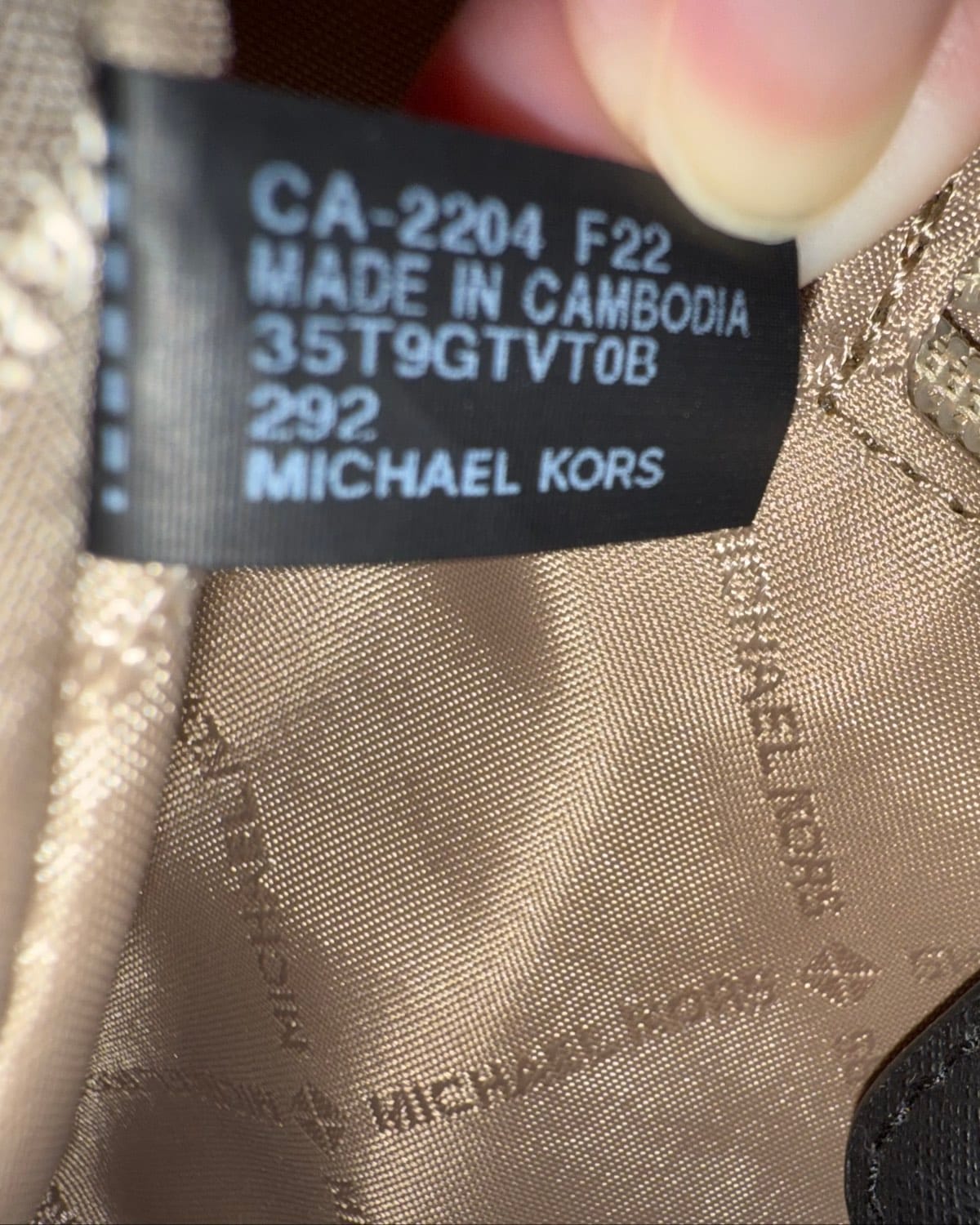 Michael Kors Michael Kors Jet Set Travel Extra-Small Logo Top-Zip Tote Bag - brown / black colour - Photo 9