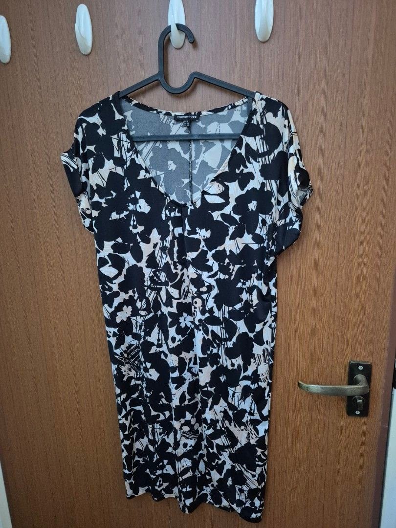 Chic Warehouse Floral Dress - Size UK 6