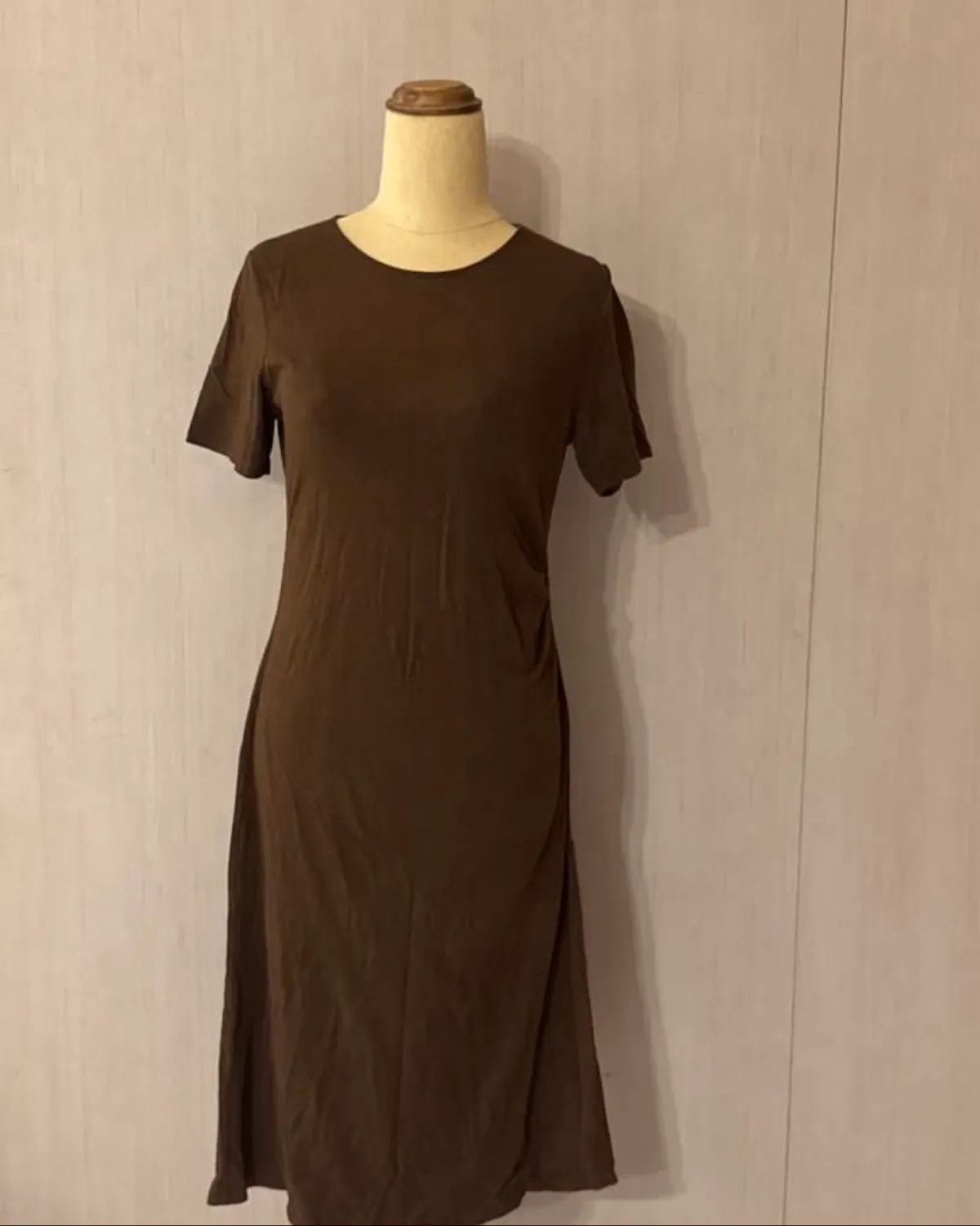 Brown Midi Dress