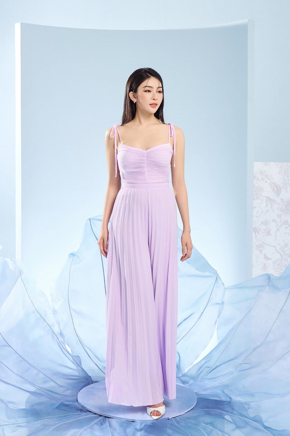Chello Callie Pleated Set,  - Photo 2
