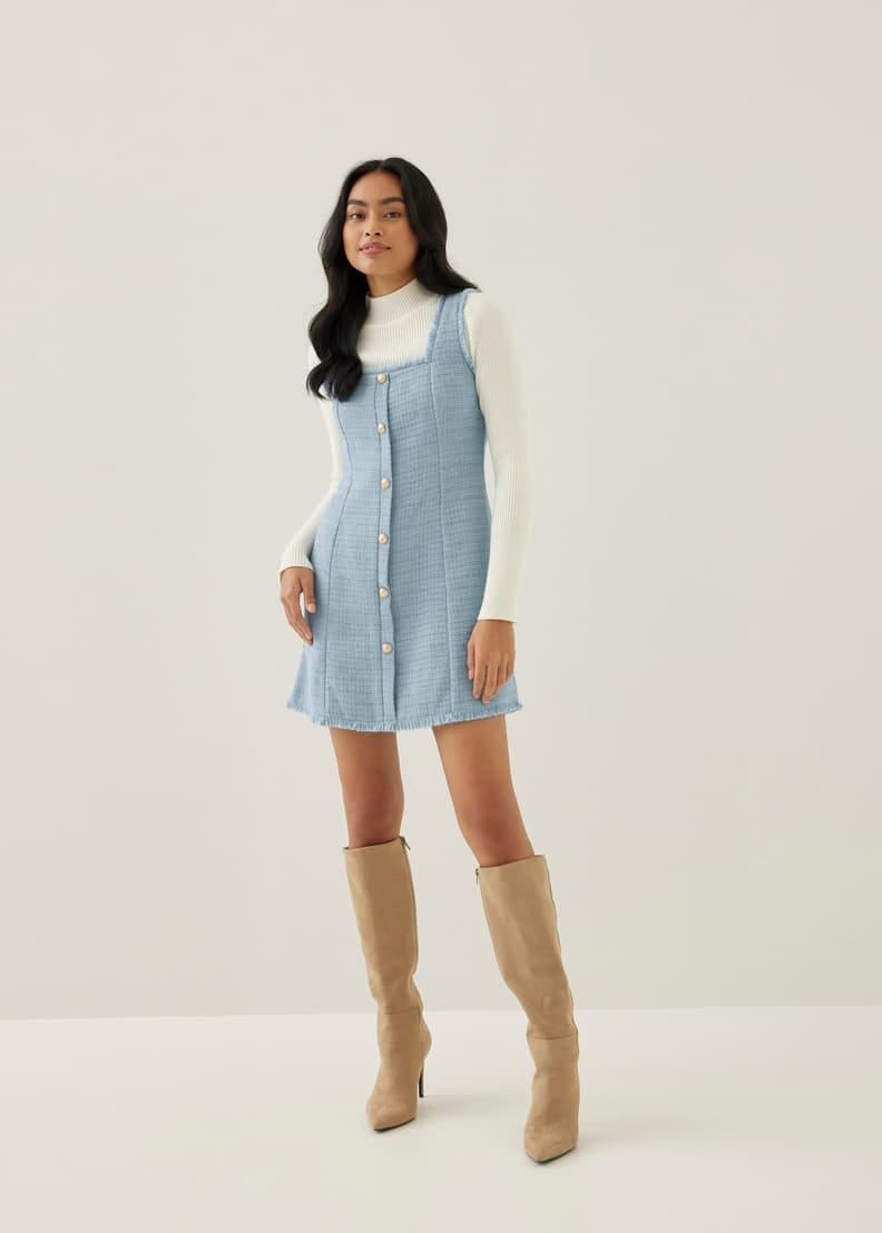 Love, Bonito Love Bonito LB Letty Tweed Shift Mini Dress - Photo 3