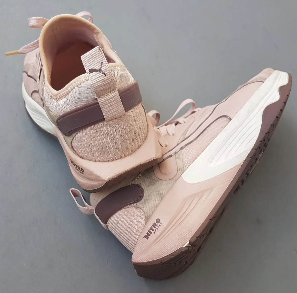 Puma Original PUMA Power XX Nitro Trainers, Designer Sneakers, US 6, UK 3.5, EUR 36, CM 22.5, Rose Quartz & Dusty Plum Model, Running Shoes, Cosmopolitan, Timeless Appeal, Urban Style, Sophistication, Streetwise, Pop Culture, Roadster, Cult Street Fashion - Photo 8