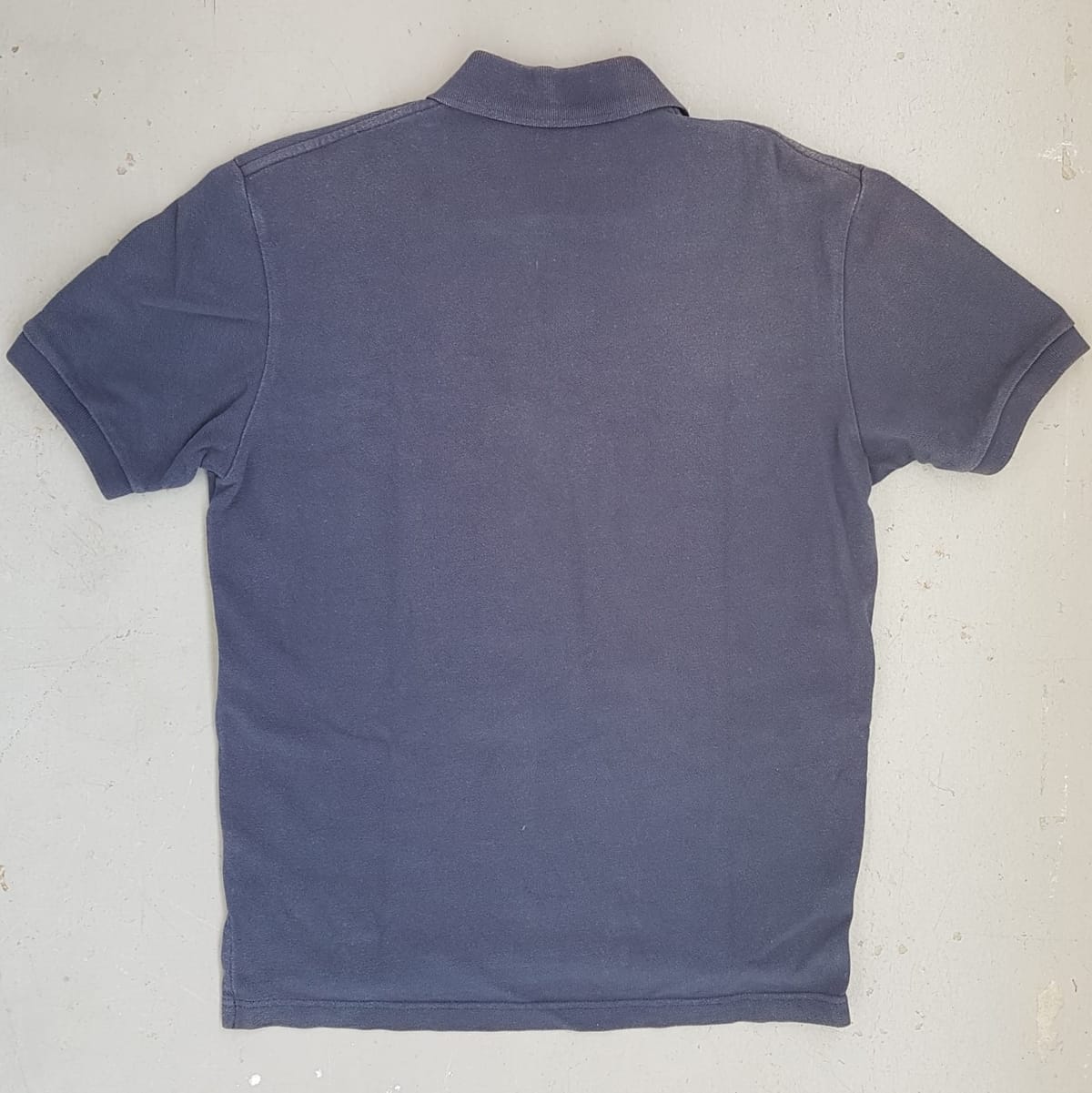 Ralph Lauren POLO by Ralph Lauren Designer Shirt, Original RL 2 Buttons Polo Shirt, Cosmopolitan, Retro Navy Blue Top, Orange Polo Logo, Luxury Lifestyle, Sleek Model, Urban Style, Sophistication, Streetwise, Vintage Apparel, Timeless Classic, Pop Culture, Cult Street Fashion - Photo 4