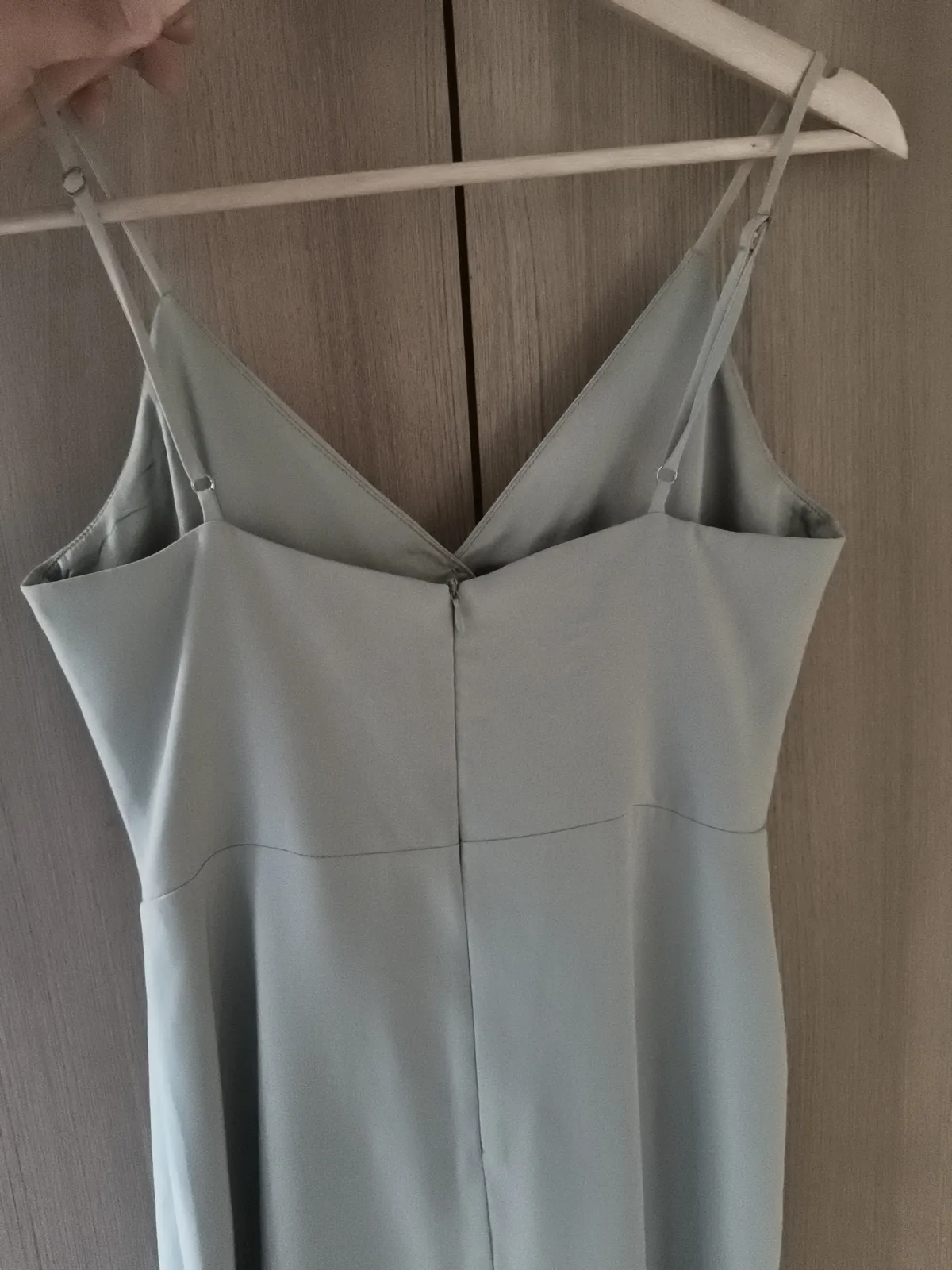Doublewoot  Doublewoot Sage Green Evening Dress - Photo 3