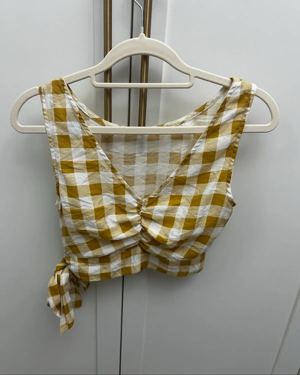 Love, Bonito Love, bonito checkered sleeveless top - Photo 2