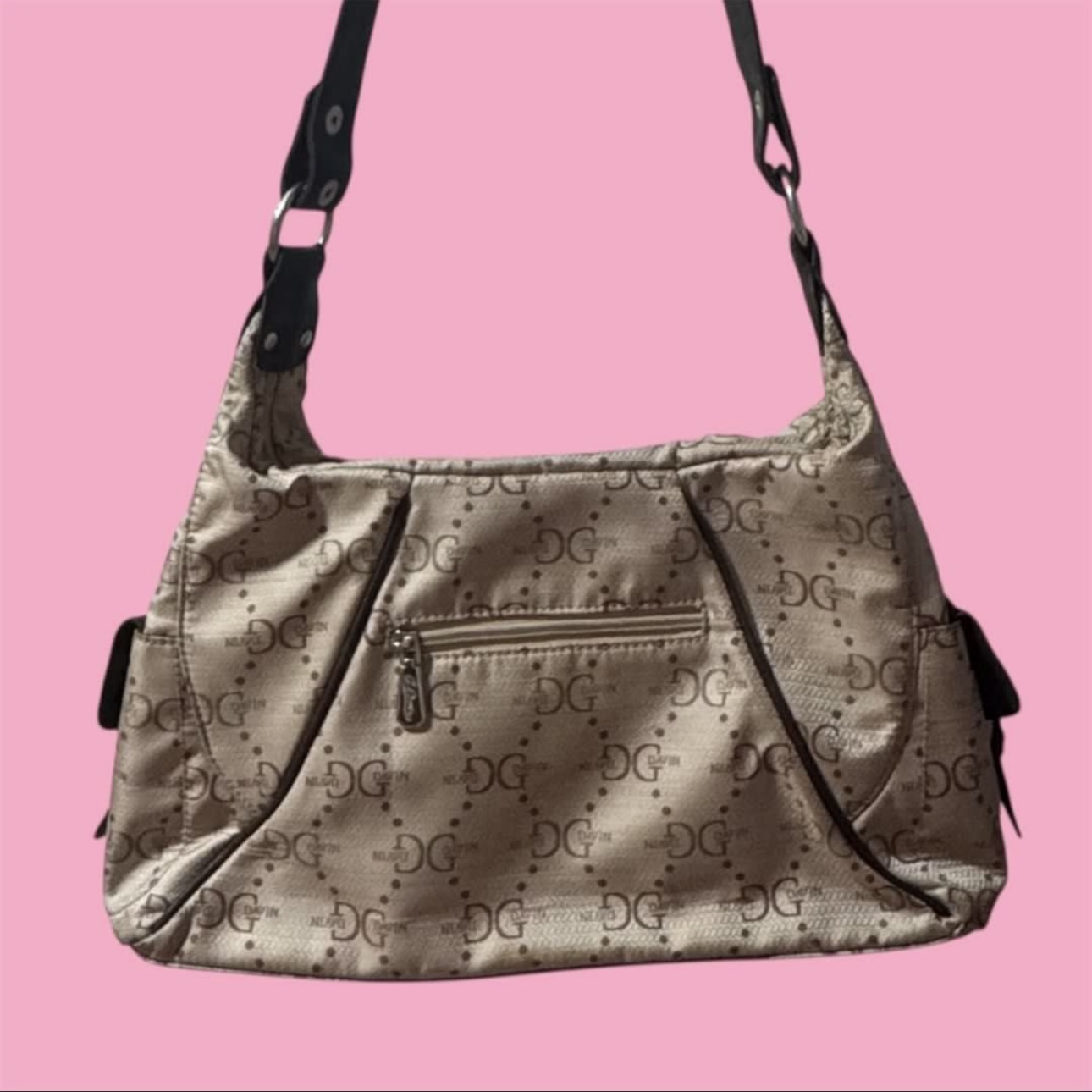 G.davin sling shoulder light brown bag  - Photo 3