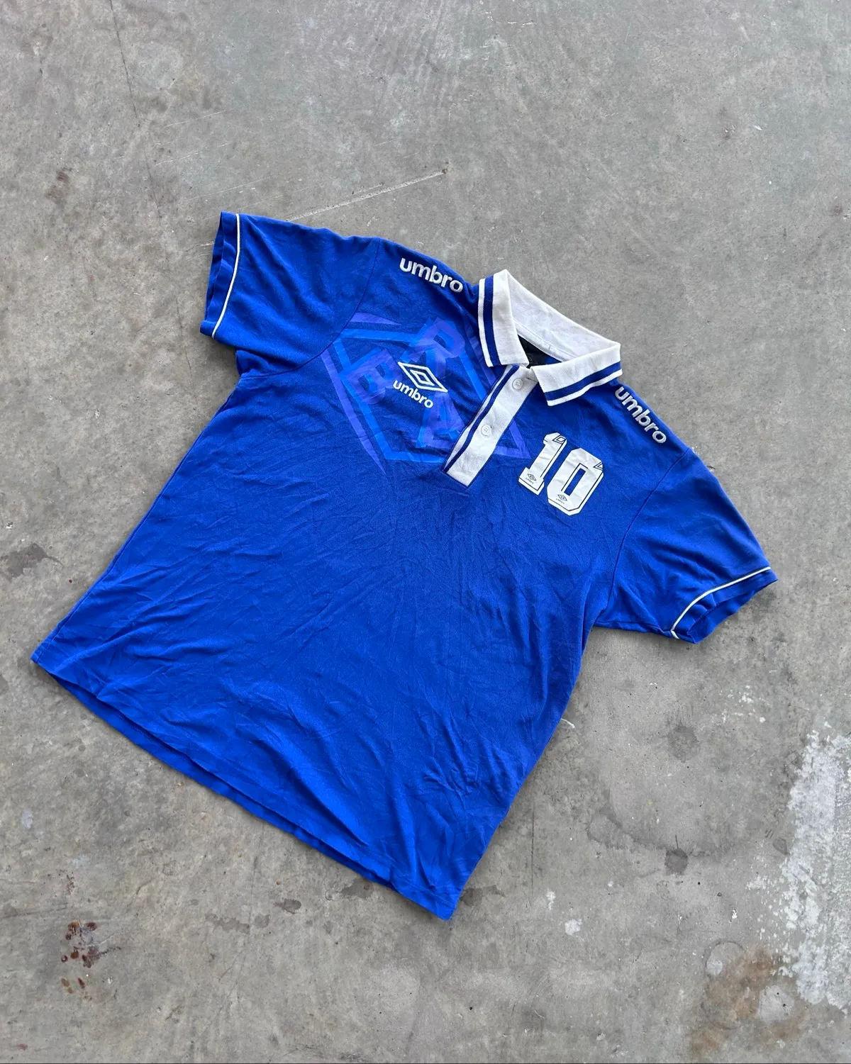 Retro Umbro Soccer Jersey