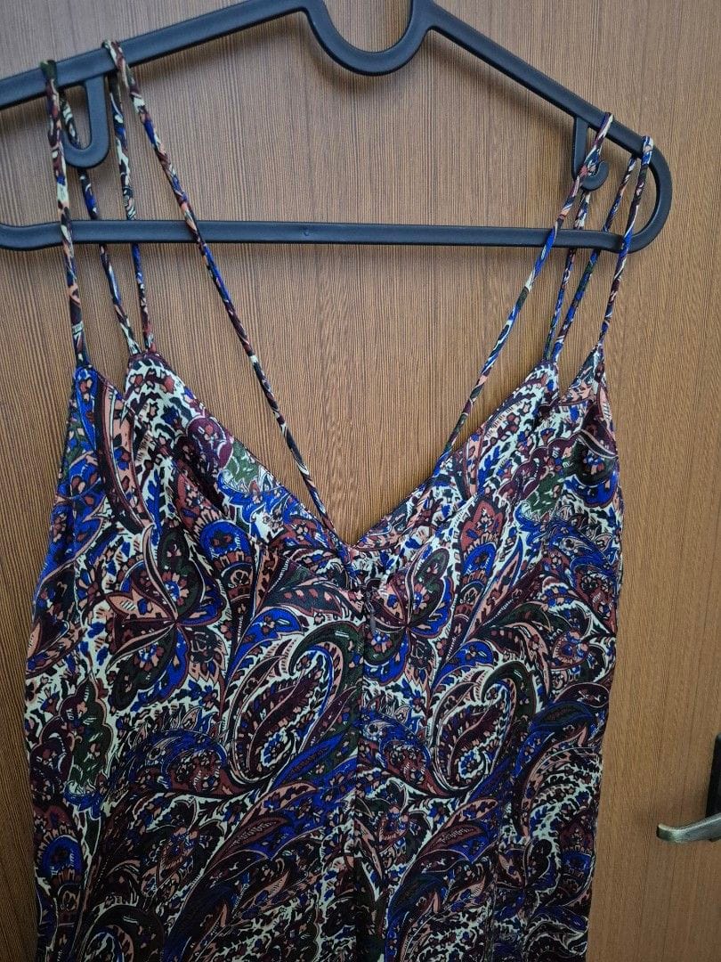 Zara Zara Paisley Print Jumpsuit 🪩🌸 - Photo 7
