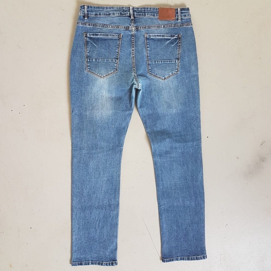 Vintage Garage Blue Denim Skinny Jeans - Photo 3
