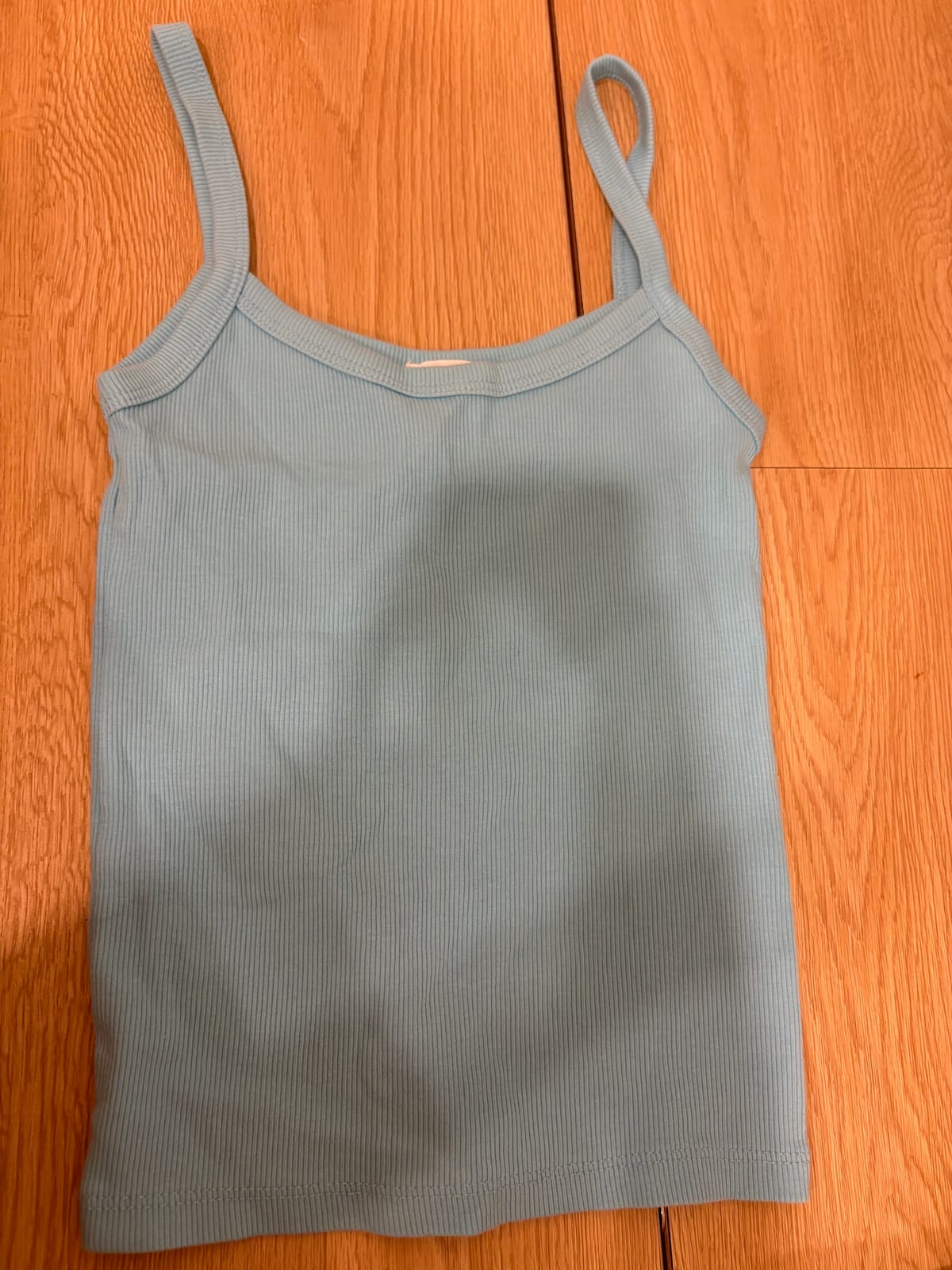 Cotton On Vibrant Teal Ribbed Spaghetti Strap Tank