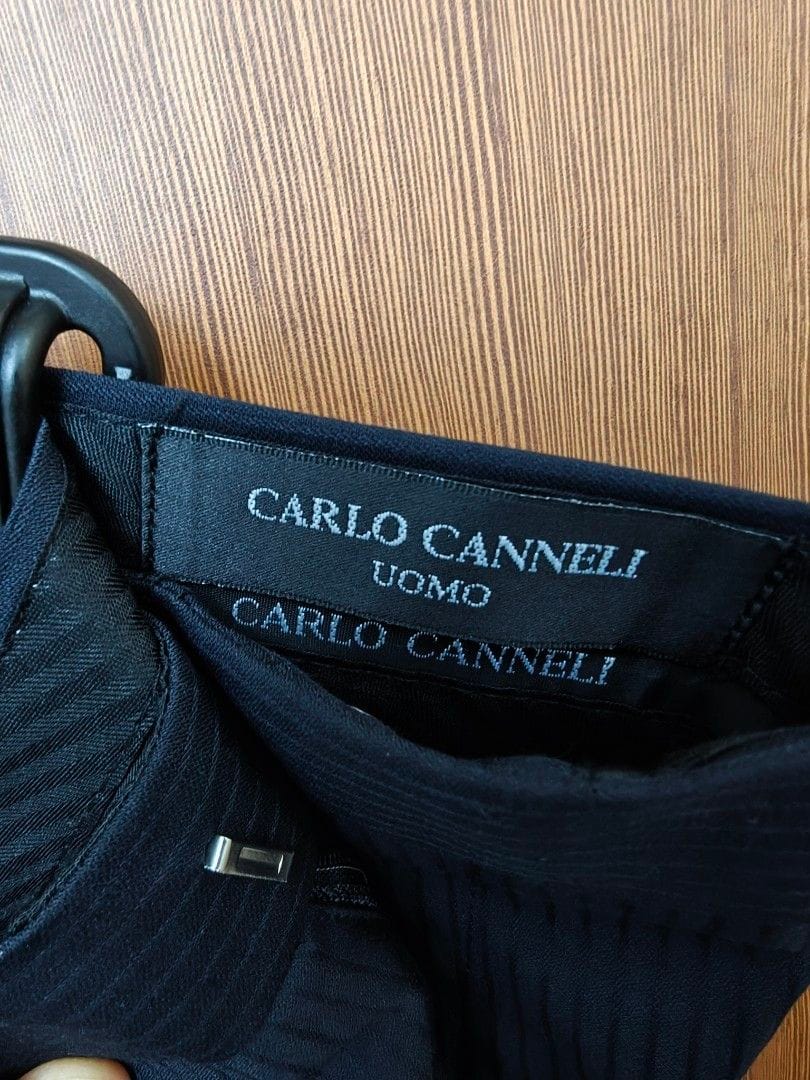 Carlo Cannelli Classy Navy Blue Suit - Carlo Cannelli Uomo (Size M) - Photo 2