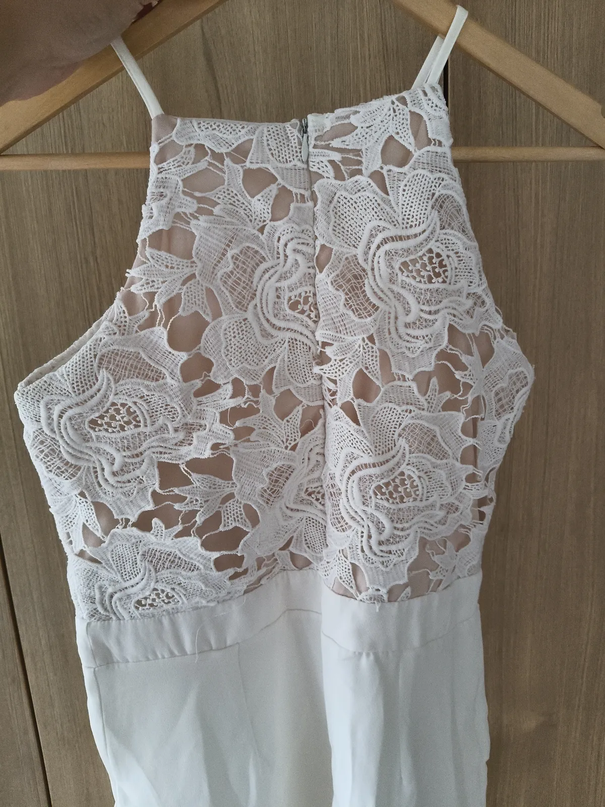 Nil Chic White Lace Jumpsuit - Photo 3