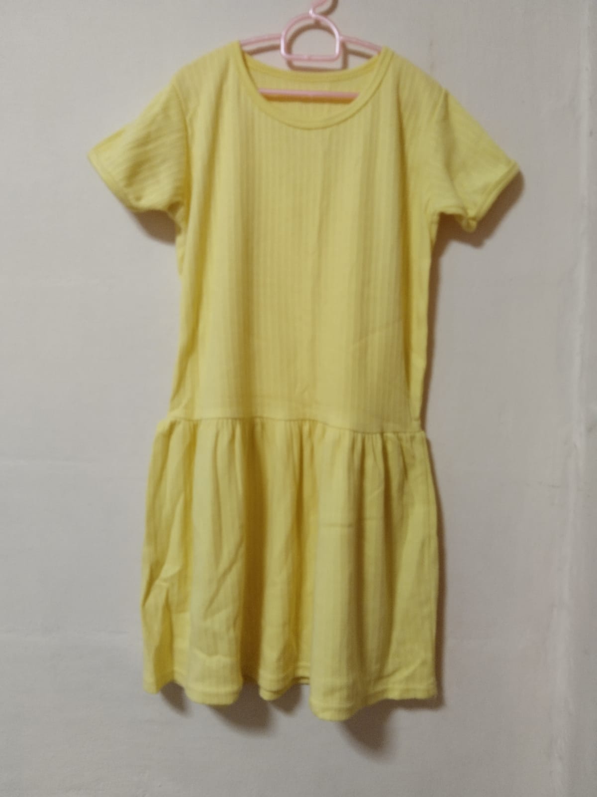Sunny Yellow Casual Dress