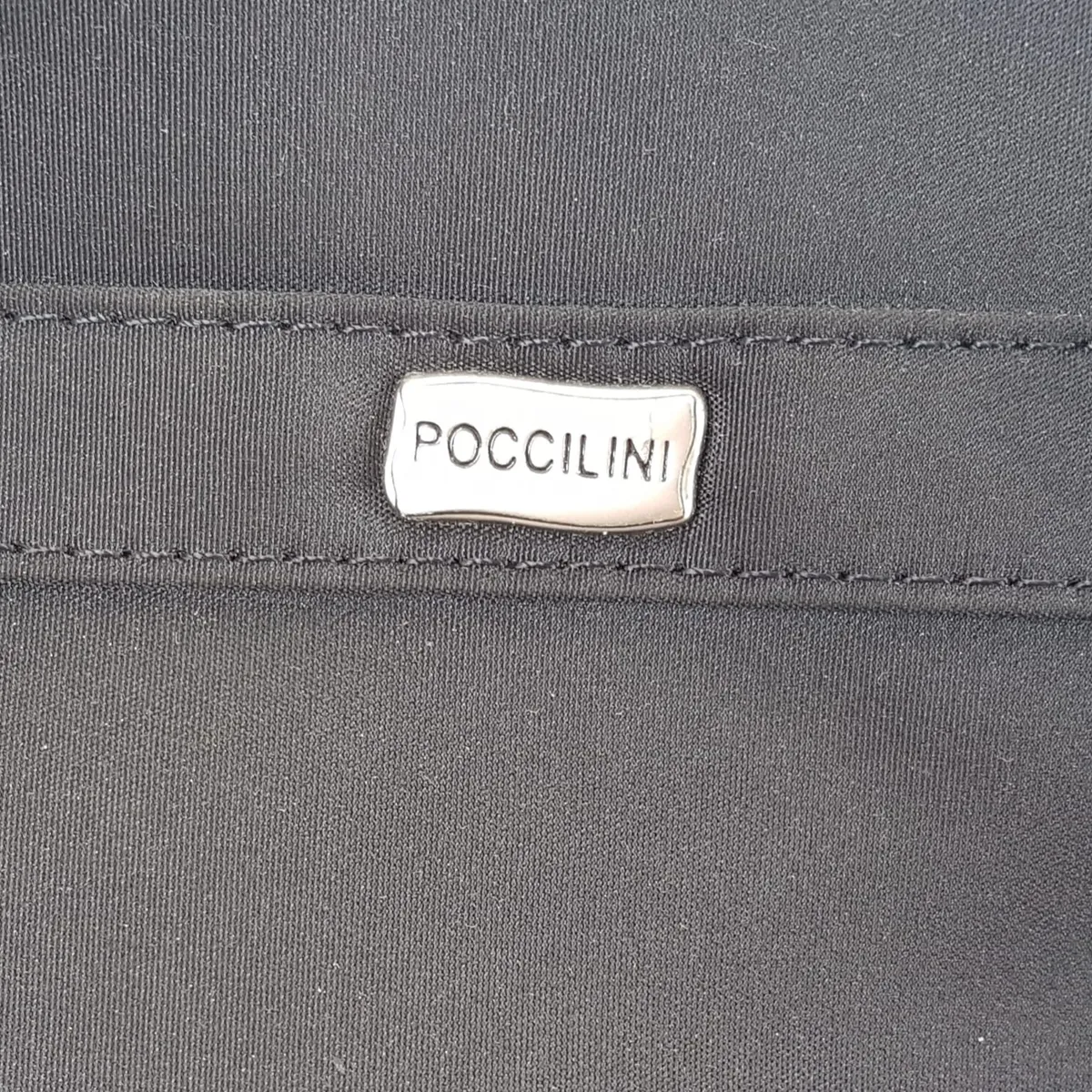 Poccilini, ITALY Original POCCILINI Tote Bag, ITALY, Cool Cross-Body, Minimalist, Simple Black Handbag, Elegant Messenger, Luxury Living, Shoulder Sling, Cosmopolitan, Duffel, Urban Style, Haute Couture, Designer Hand Carry, Sophistication, Streetwise, Everyday Bag - Photo 6