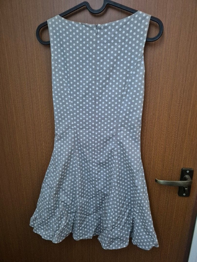 Ninth Chic Polka Dot Mini Dress - Size S - Photo 3