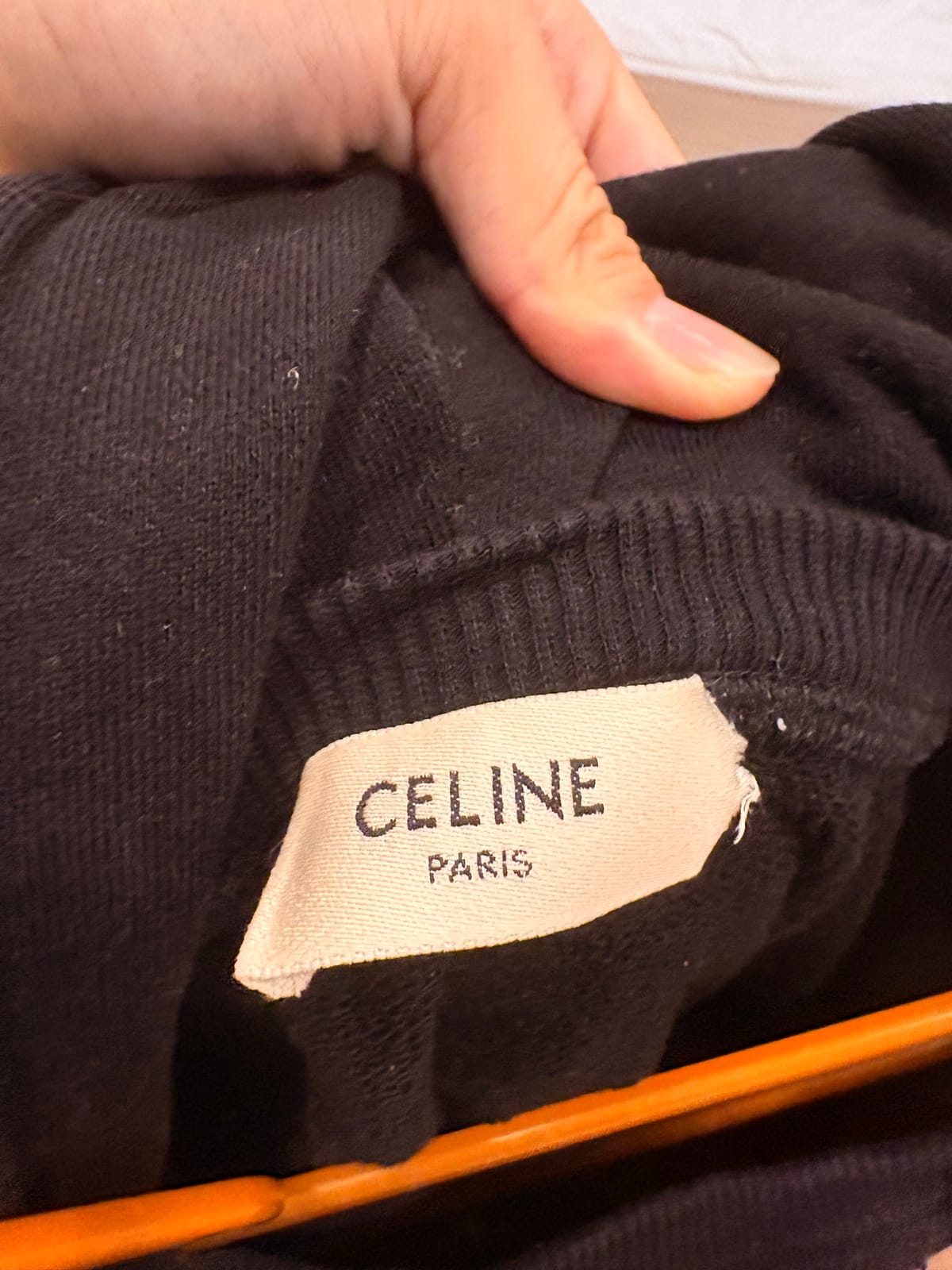 Celine Celine Paris Black Hoodie - Photo 2