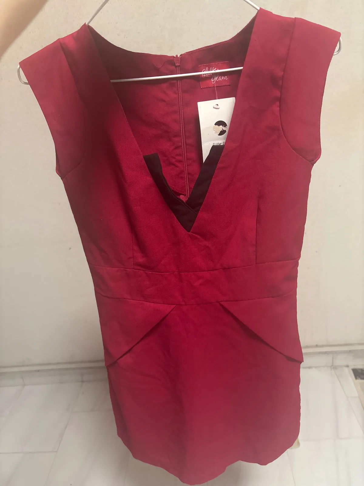 Glitter Glam Glitter Glam Red / Black Dress BNWT