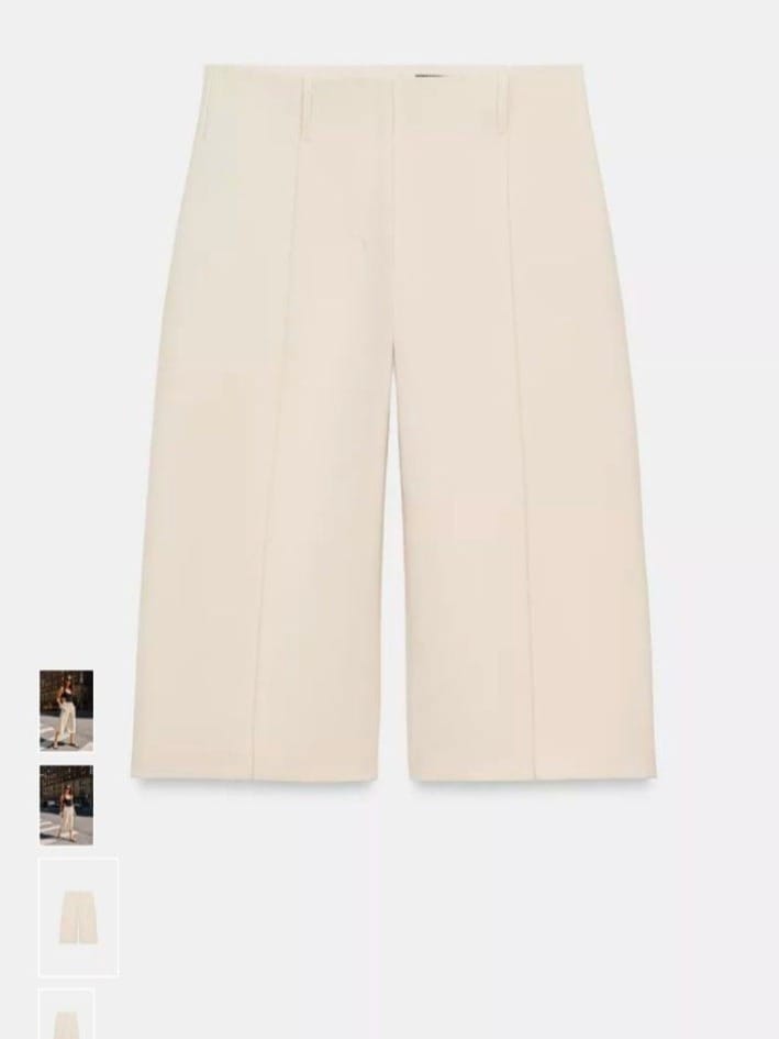 Chic Cream Zara Shorts - Brand New with Tag!