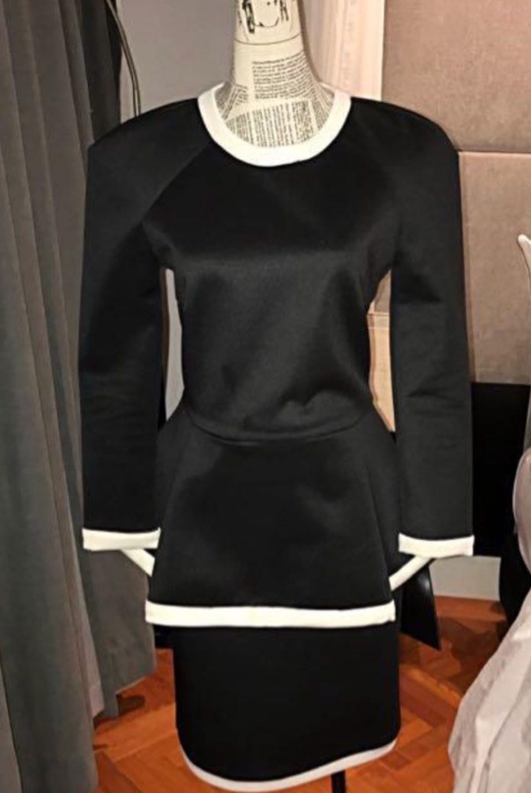 Space fabric Chanel inspired set