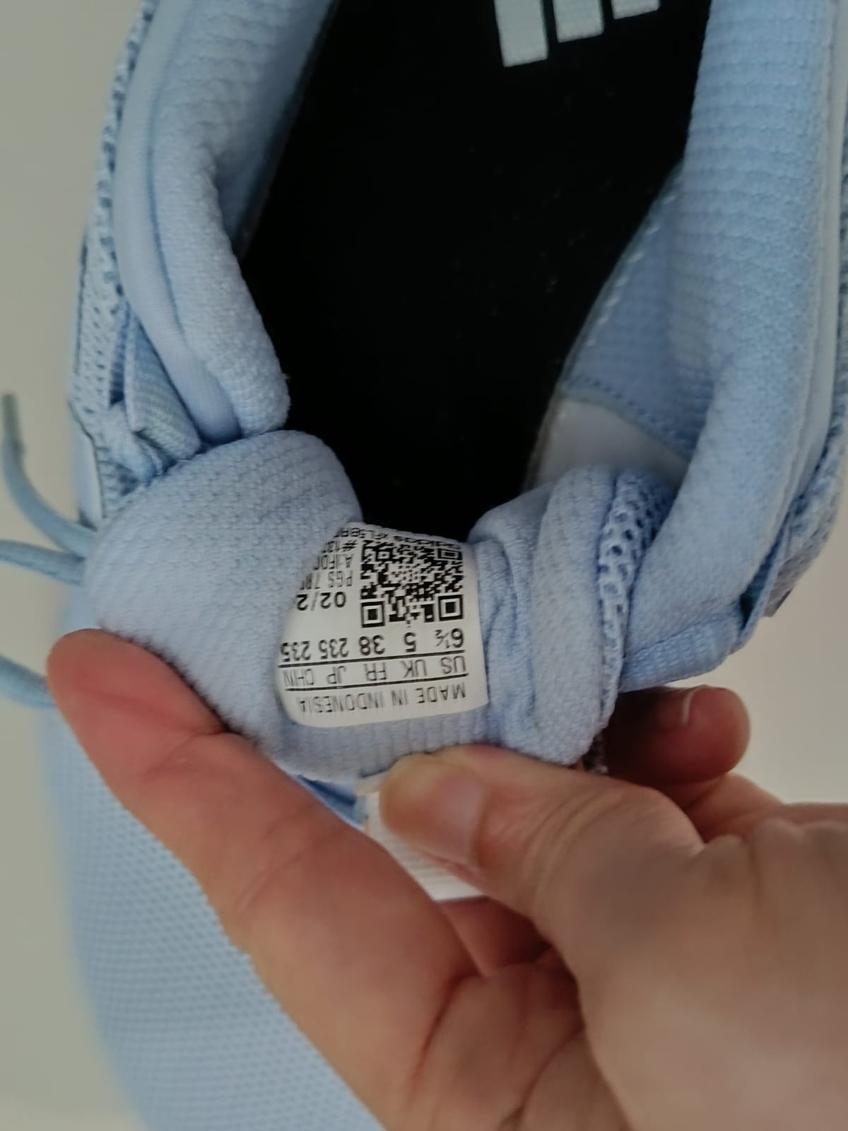 Adidas Adidas Cloudfoam Light Blue Sneakers - Photo 2