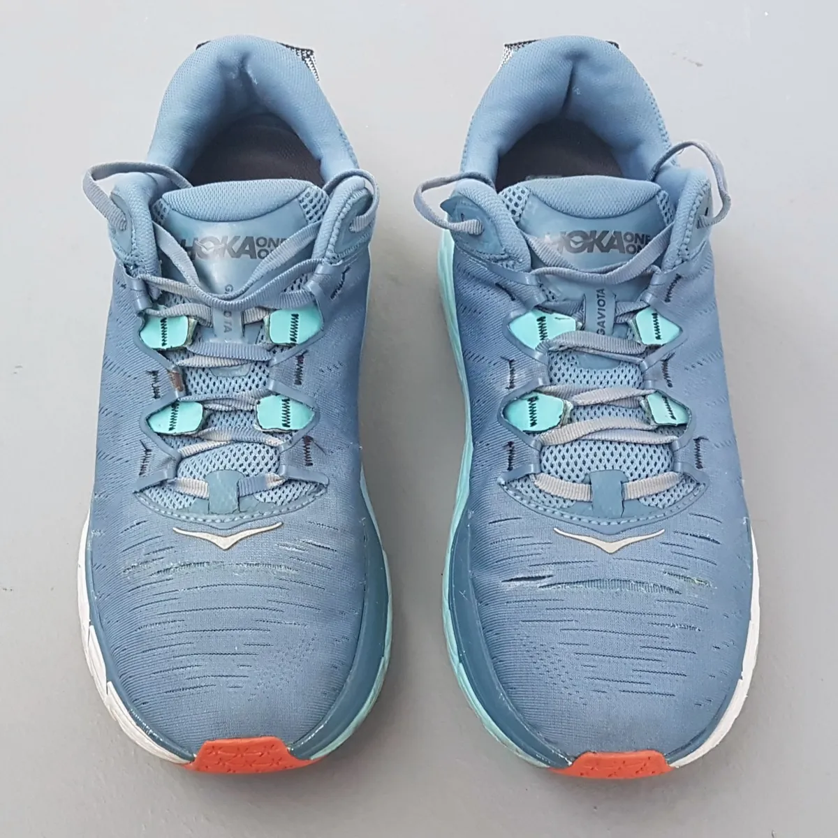 HOKKA Original HOKA Designer Sneakers, GAVIOTA 3 Model, Cool Teal Blue Running Shoes Cosmopolitan, HOKA ONE ONE, France, US12D, UK 11.5, EUR 46 2/3, JP 30, Timeless Appeal, Urban Style, Pop Culture, Geek, Sophistication, Streetwise - Photo 3