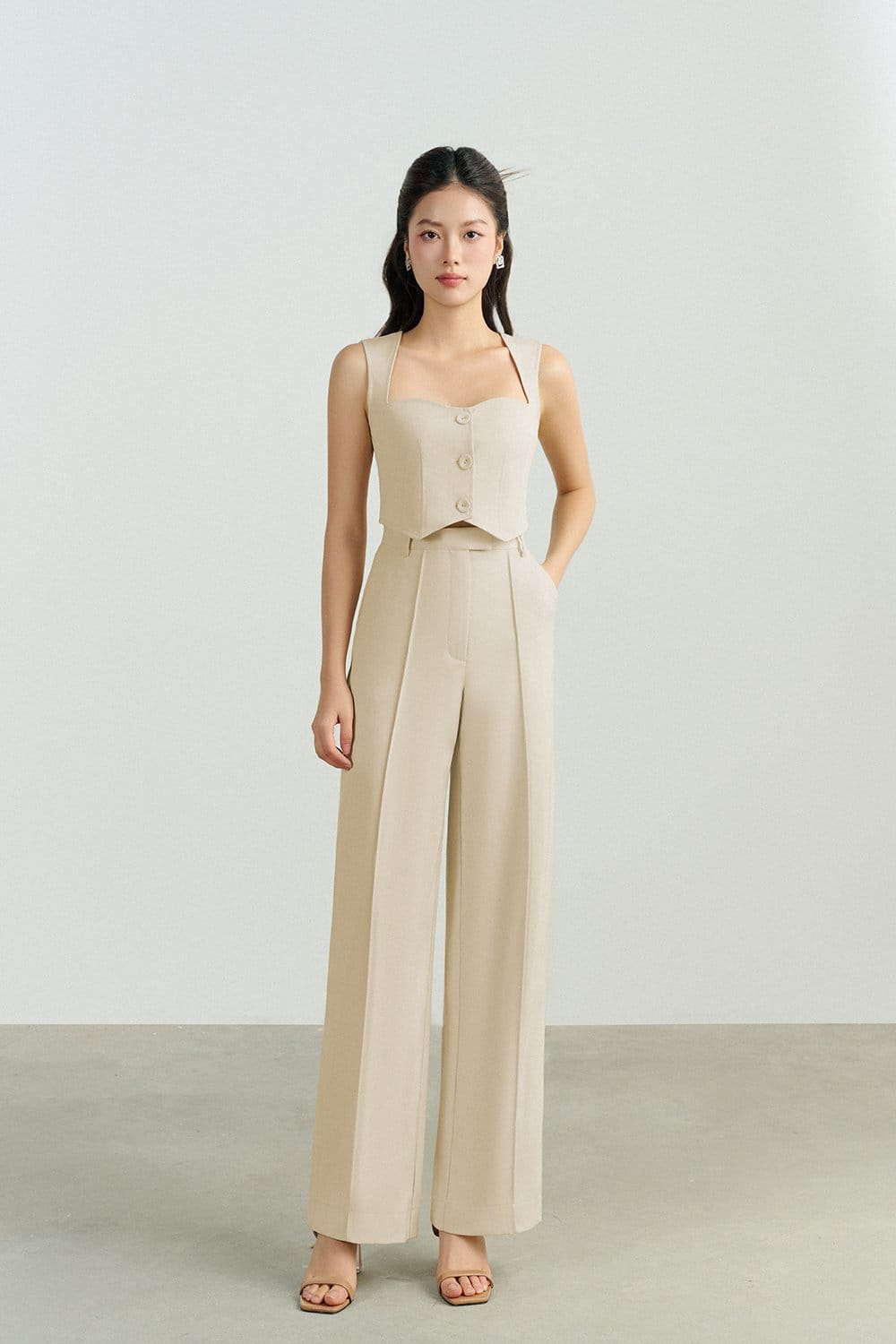 Chello Vianne Top and Pant Set, 