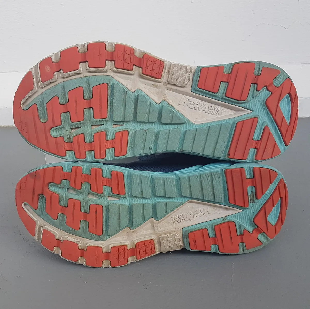 HOKA Original HOKA Running Shoes, GAVIOTA 3 Model, Teal Blue Sneakers, US12D, UK 11.5, EUR 462/3, JP 30, Cool Chunky Design, Cosmopolitan, Pop Culture, Hip Hop, Rock Star, Sophistication, Cult Street Fashion, Luxury Lifestyle - Photo 4