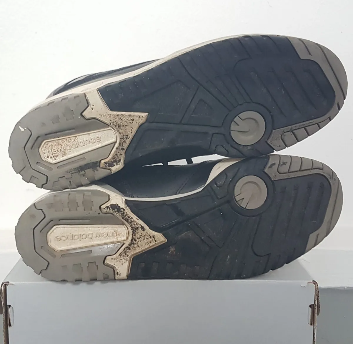 New Balance Retro New Balance 550 Shadow Sneakers, Cool Black, Marble & Grey Colorway, US 10, UK 9.5, EUR 44, CM 28, Cosmopolitan, Vintage NB Basketball Shoes, Timeless Appeal, Urban Style, Sophistication, Streetwise, Everyday Fashion - Photo 8