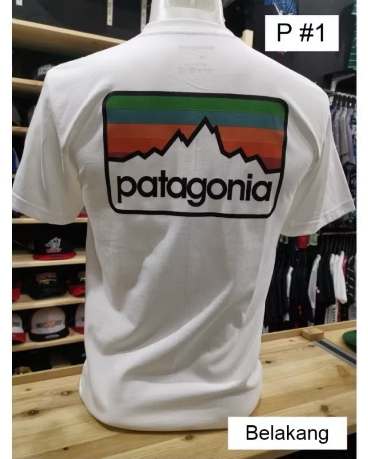 Patagonia Patagonia Mountain Logo Tee - - Photo 2