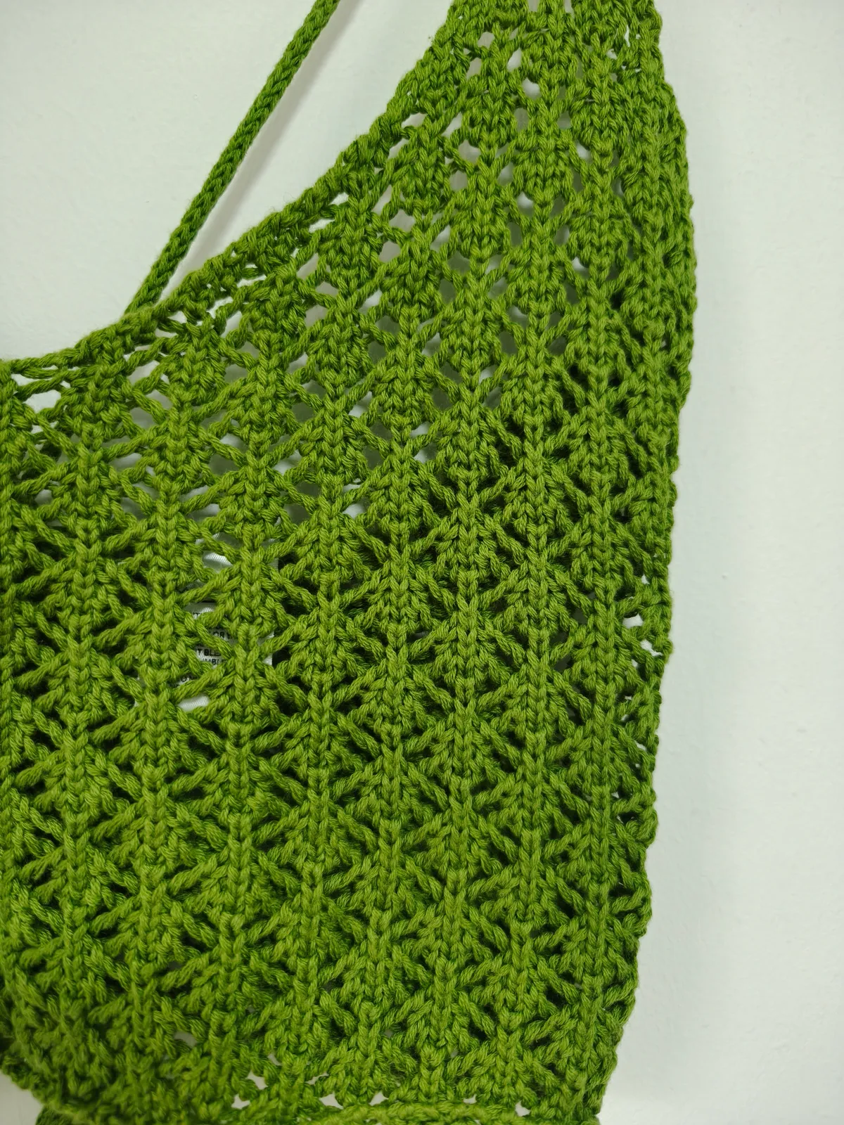 Meshki Green Crochet Vibes Halter Top - Photo 2