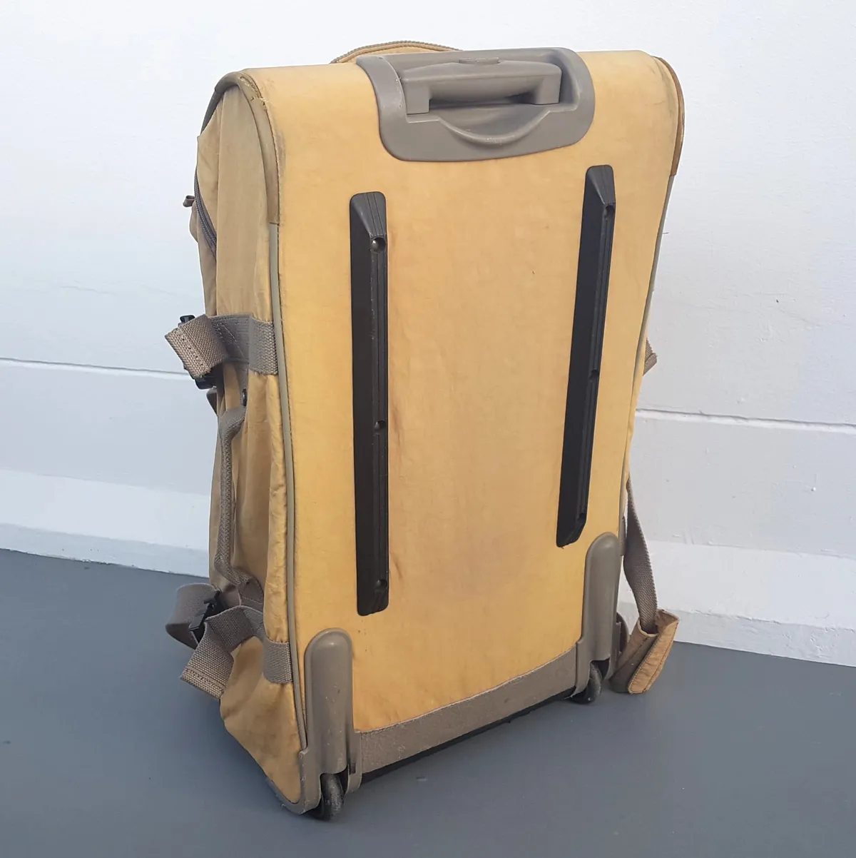 KIPLING Original KIPLING Luggage Bag, from Belgium, Khaki Kipling TEAGAN Model, Wheel Trolley, Retractable Handle, Interior with Kipling Monogram, RETAIL $418, Duffel, Business Pack, Travel Bag, Hand carry, Cult Street Fashion, Multi-Functional Use - Photo 8