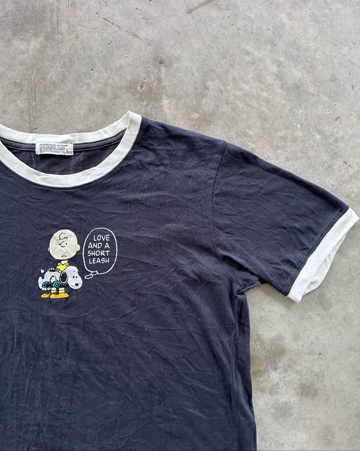 Peanuts Peanuts Vintage Graphic Ringer Tee - Photo 2
