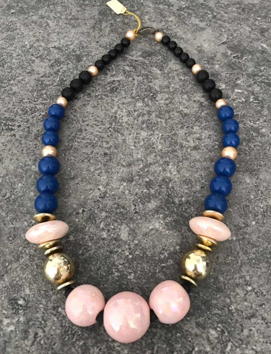 Chunky Multicolour Beaded Necklace