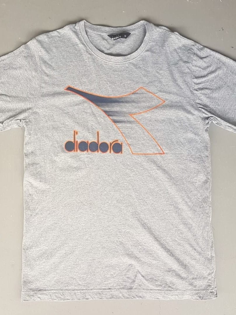 Diadora Graphic Tee - Cool Grey Vibes